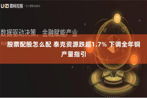 股票配股怎么配 泰克资源跌超1.7% 下调全年铜产量指引